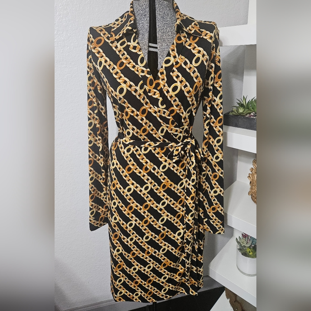 Calvin Klein Spandex Wrap Dress